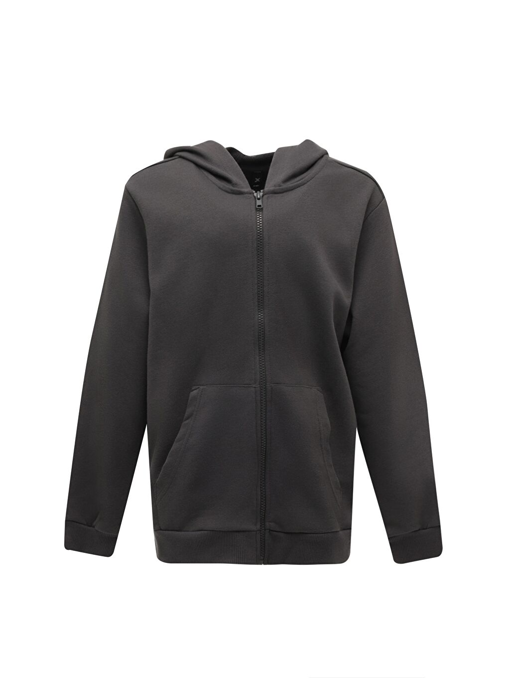 KU 18SHAY KDS01 5PR Gri Unisex Çocuk Fermuarlı Sweatshirt