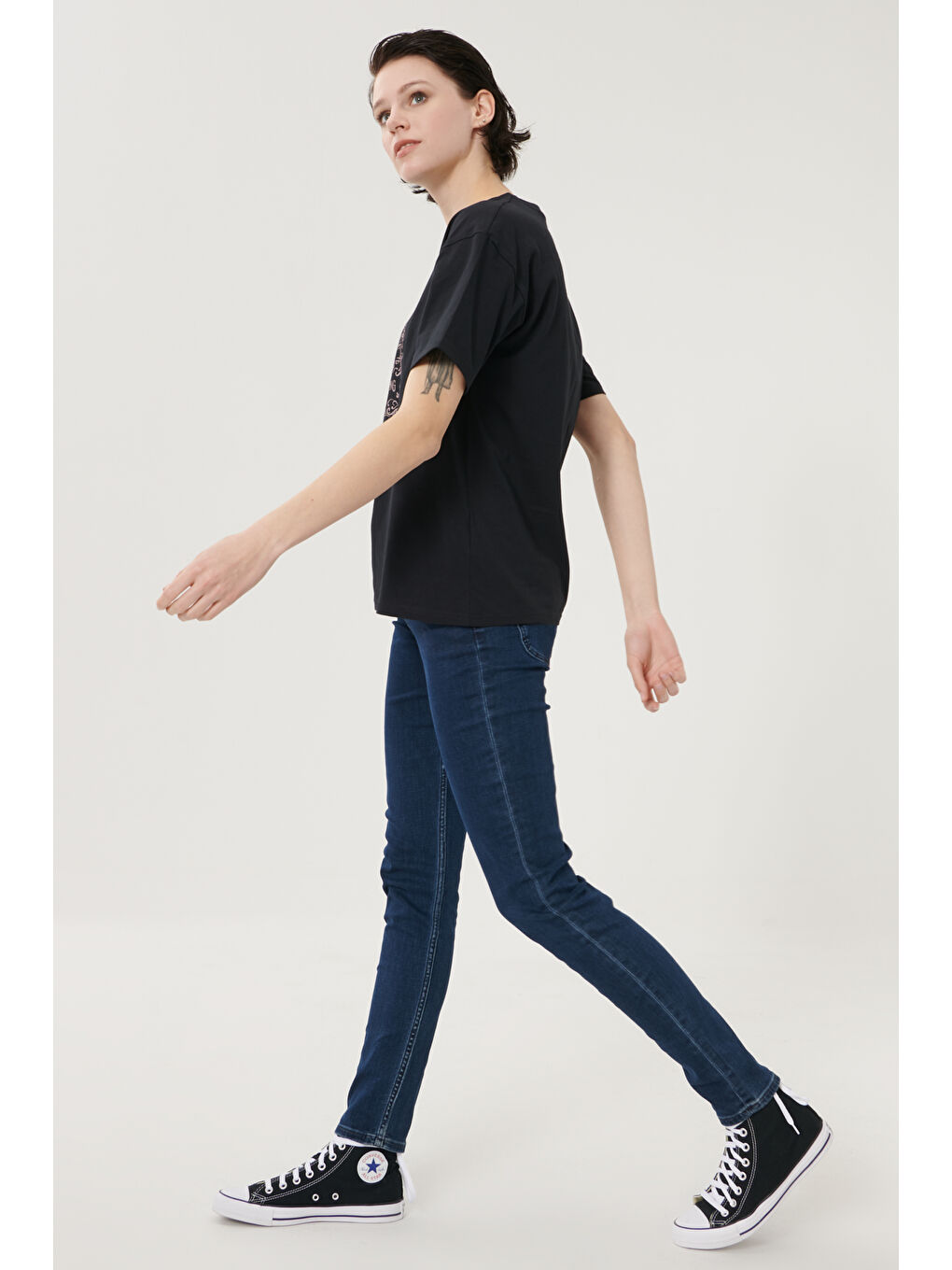 Mavi Scarlett Skinny Fit Denim Esnek Jean Jean Pantolon-1