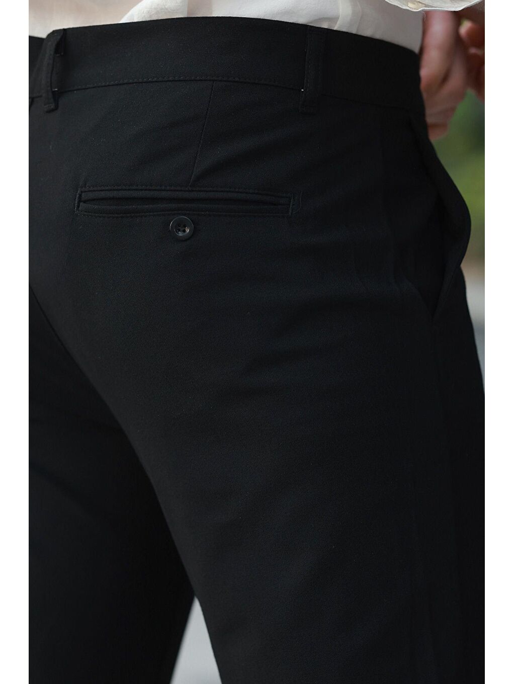 Siyah Basic Erkek Pantolon E6576-6