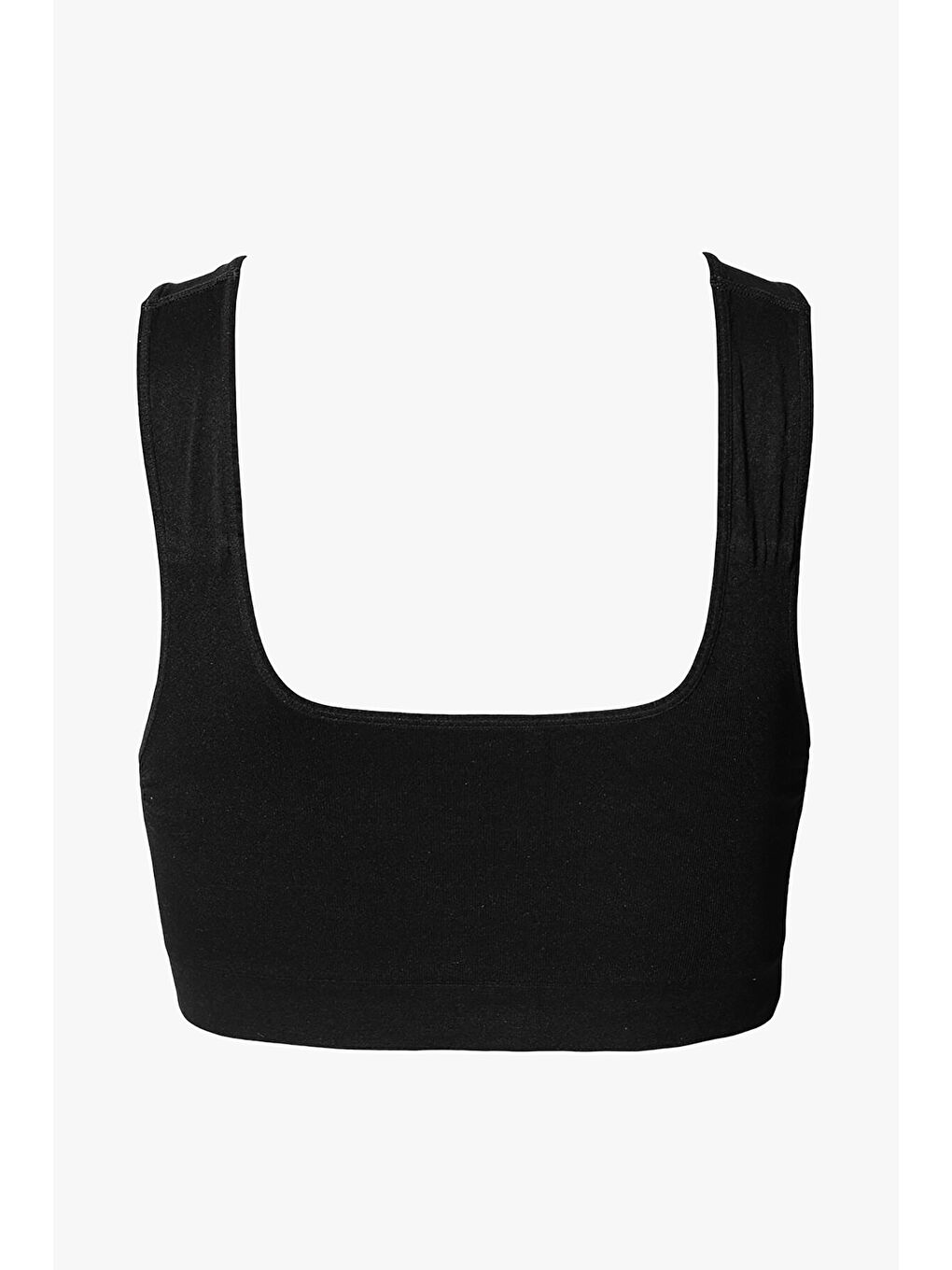 Siyah Seamless Yarım Büstiyer-4