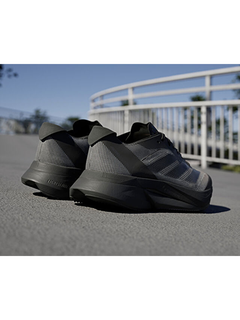 Adizero Boston 12 M Unisex Koşu Ayakkabısı Id5985 Siyah-3