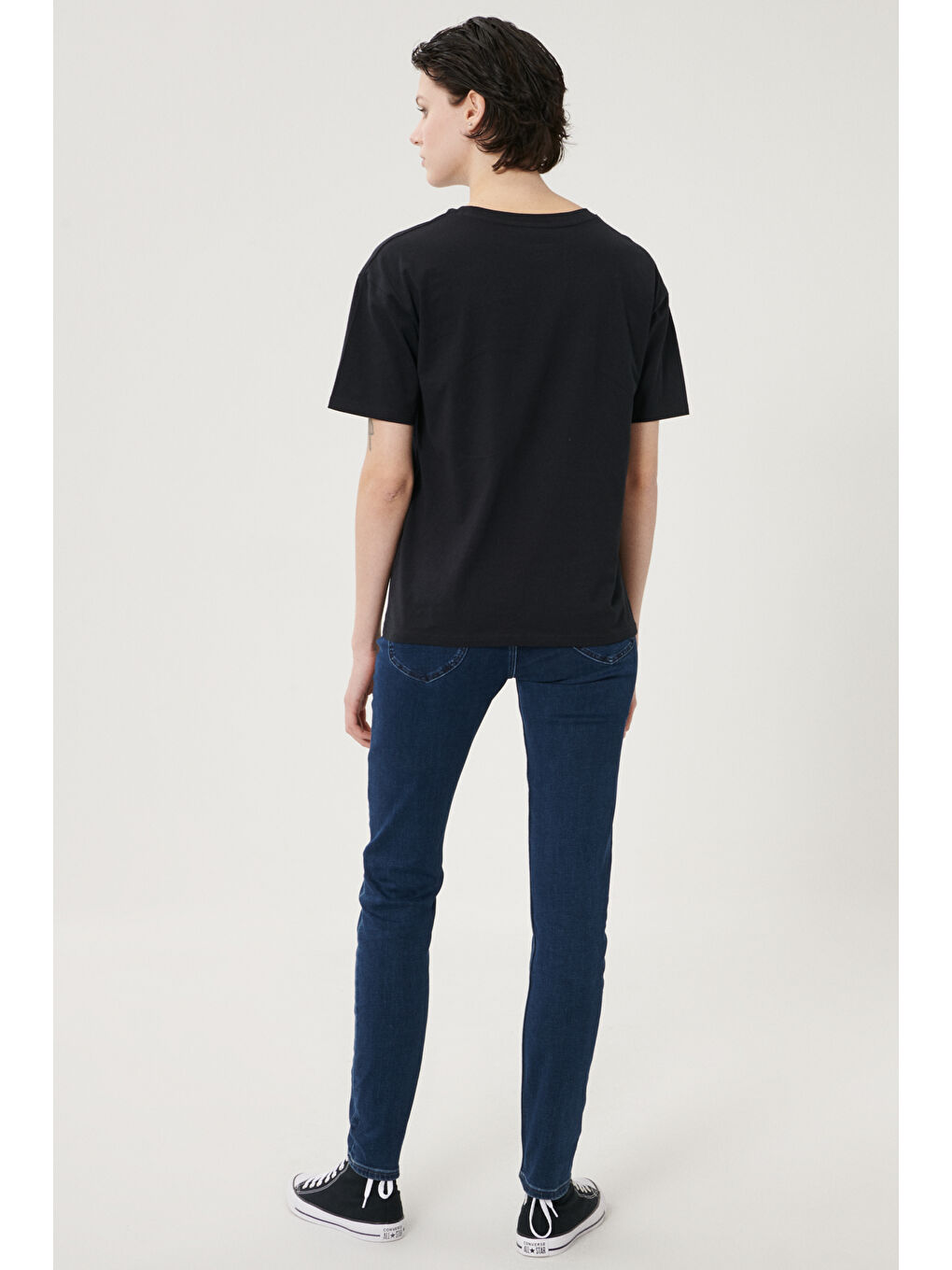 Mavi Scarlett Skinny Fit Denim Esnek Jean Jean Pantolon-2
