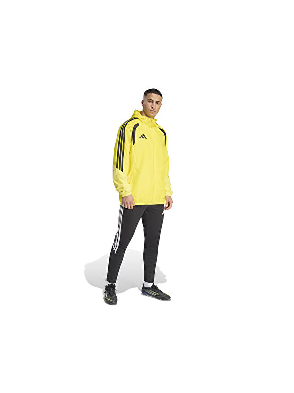 Tiro26c Aw Jkt Erkek Futbol Antrenman Yağmurluk Kb0139 Sarı-6