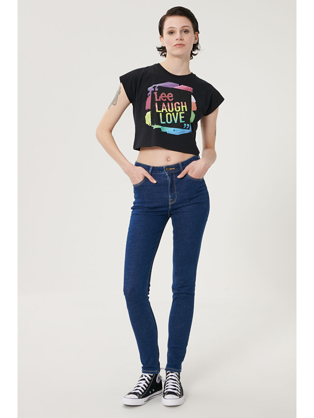 Mavi Scarlett High Skinny Fit Denim Esnek Jean Jean Pantolon-1