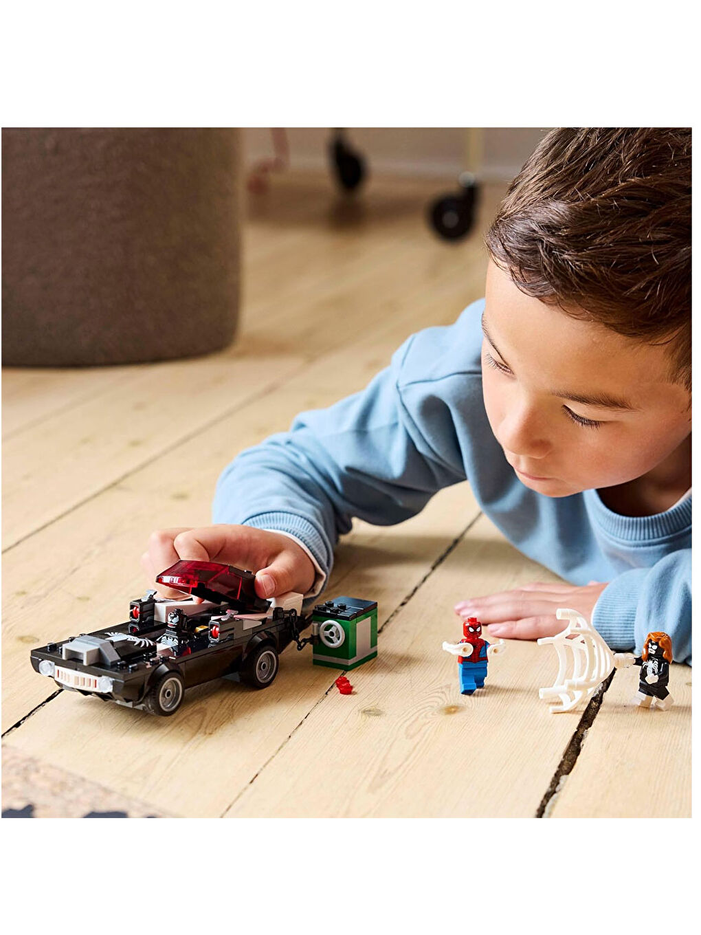 Marvel Örümcek Adam Venom Arabasına Karşı 76309-1