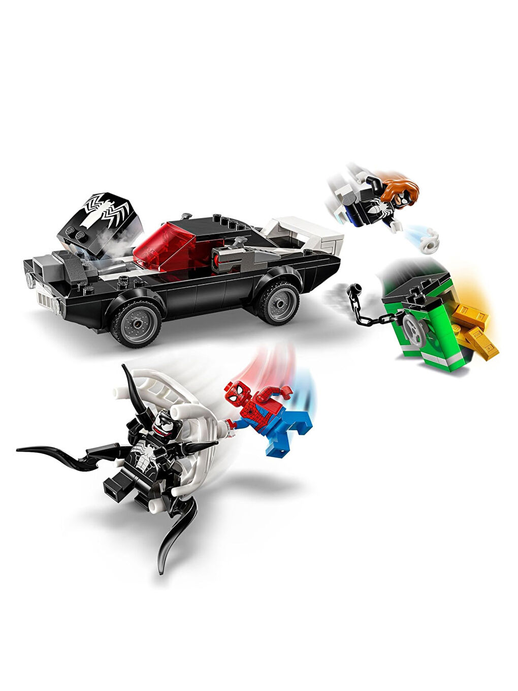 Marvel Örümcek Adam Venom Arabasına Karşı 76309-3