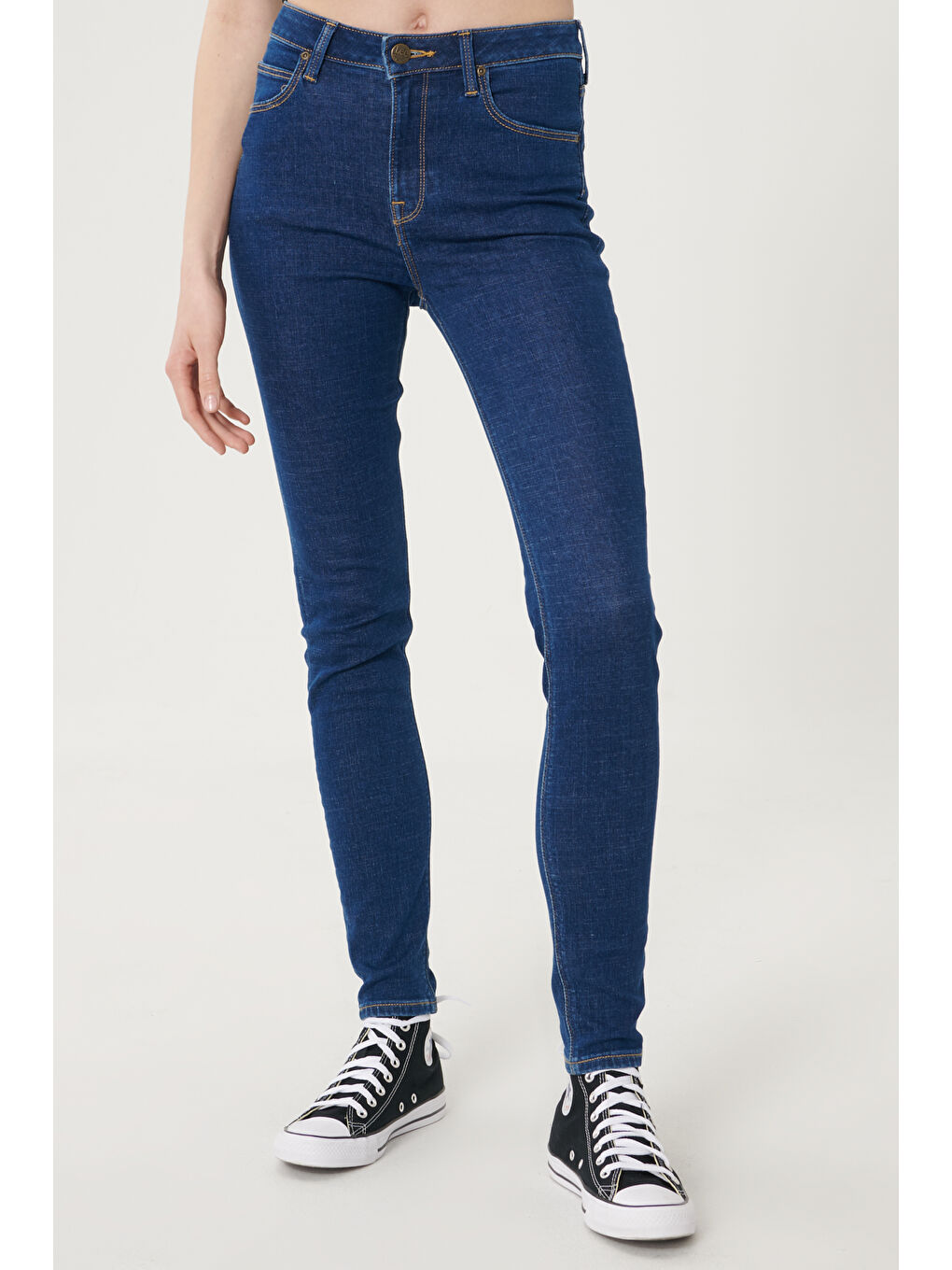 Mavi Scarlett High Skinny Fit Denim Esnek Jean Jean Pantolon-2