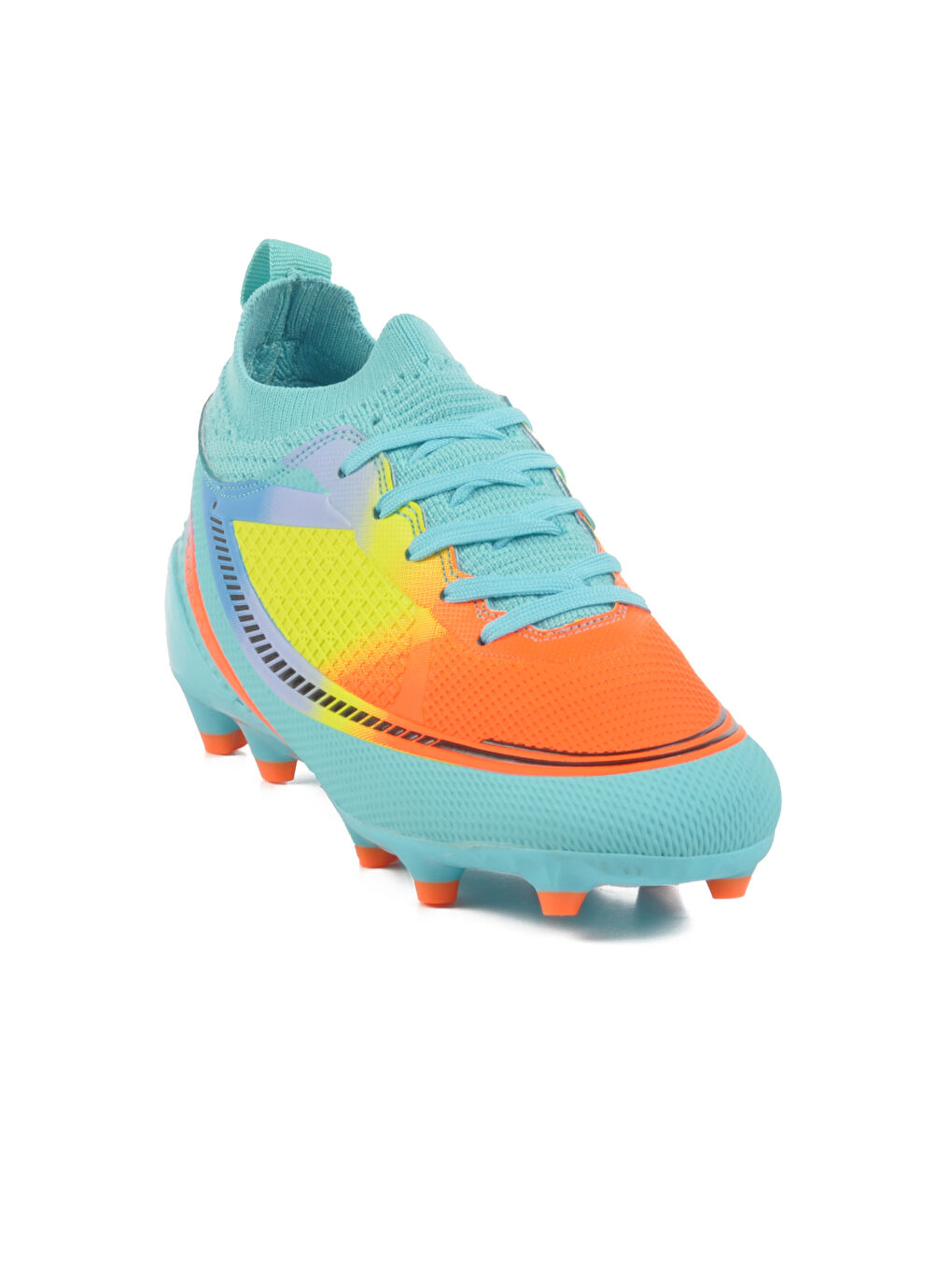 Turkuaz Mint Çoraplı Erkek Çocuk Krampon FK-251-141 F-2