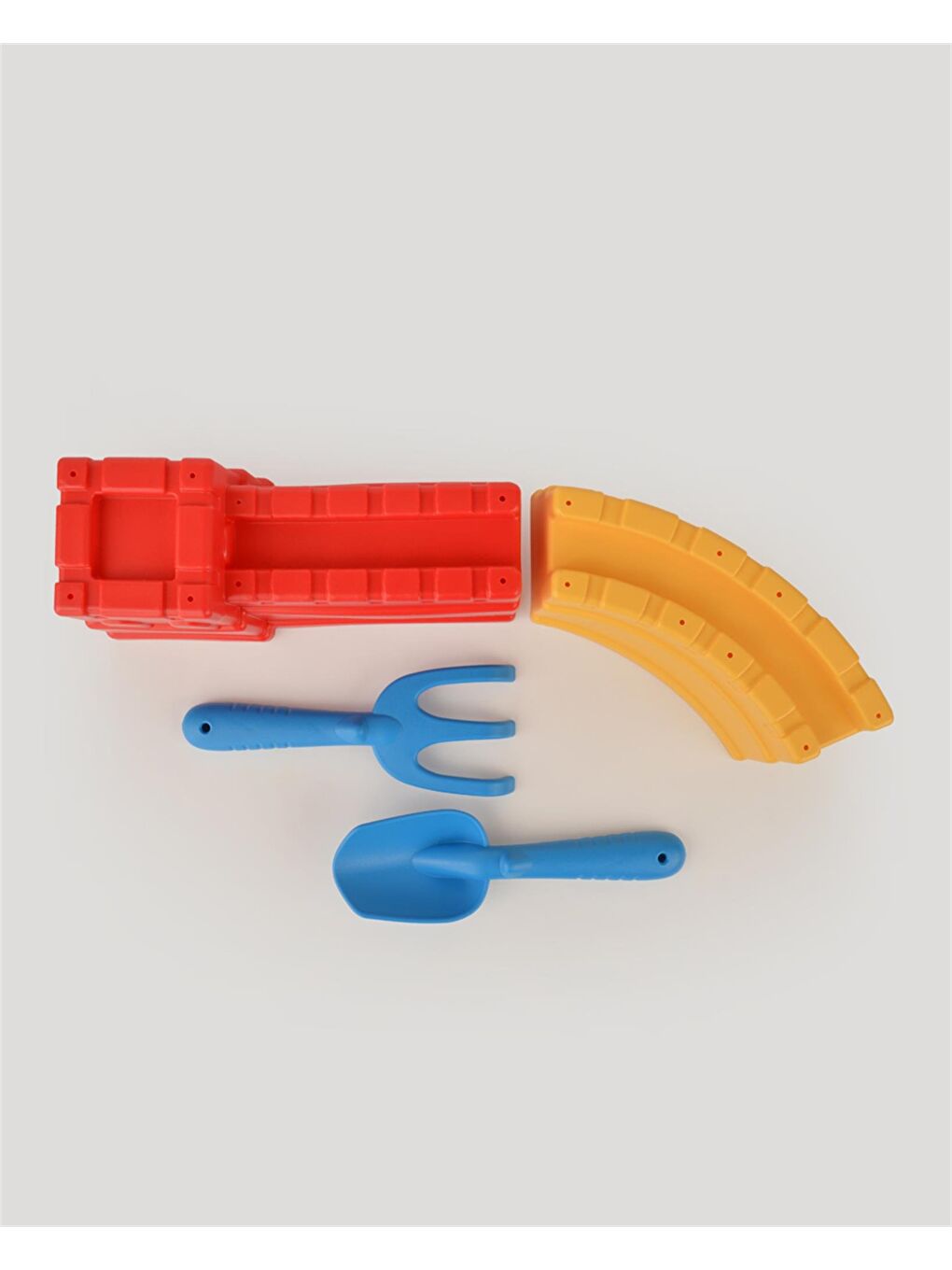 Kırmızı Sarı Kale Ve Kürek Seti-2