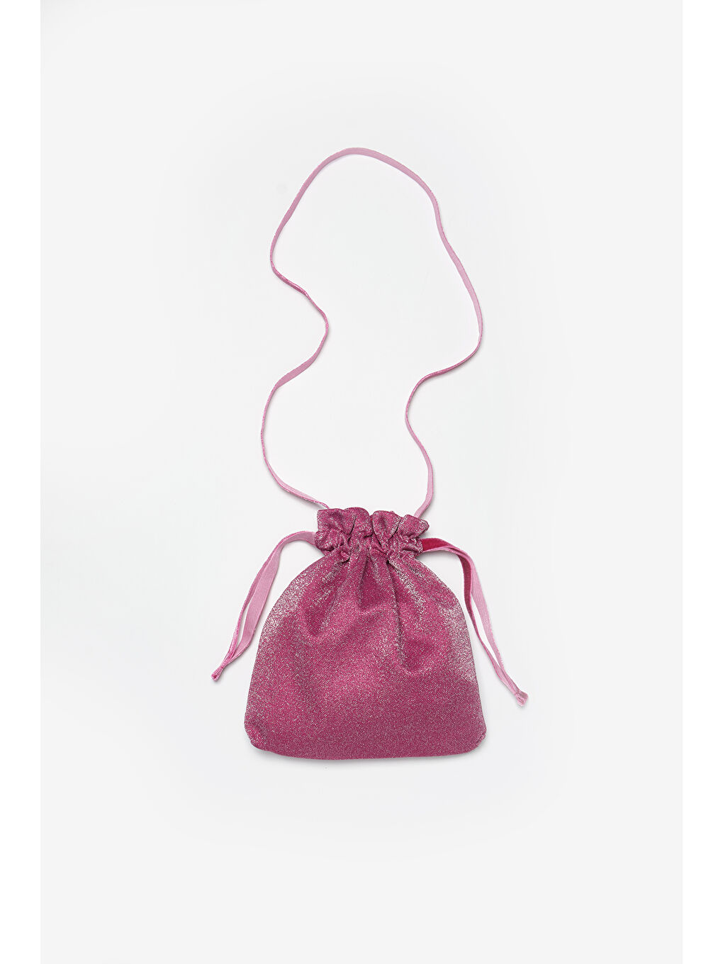 Fuşya Simli Kız Çocuk Çanta