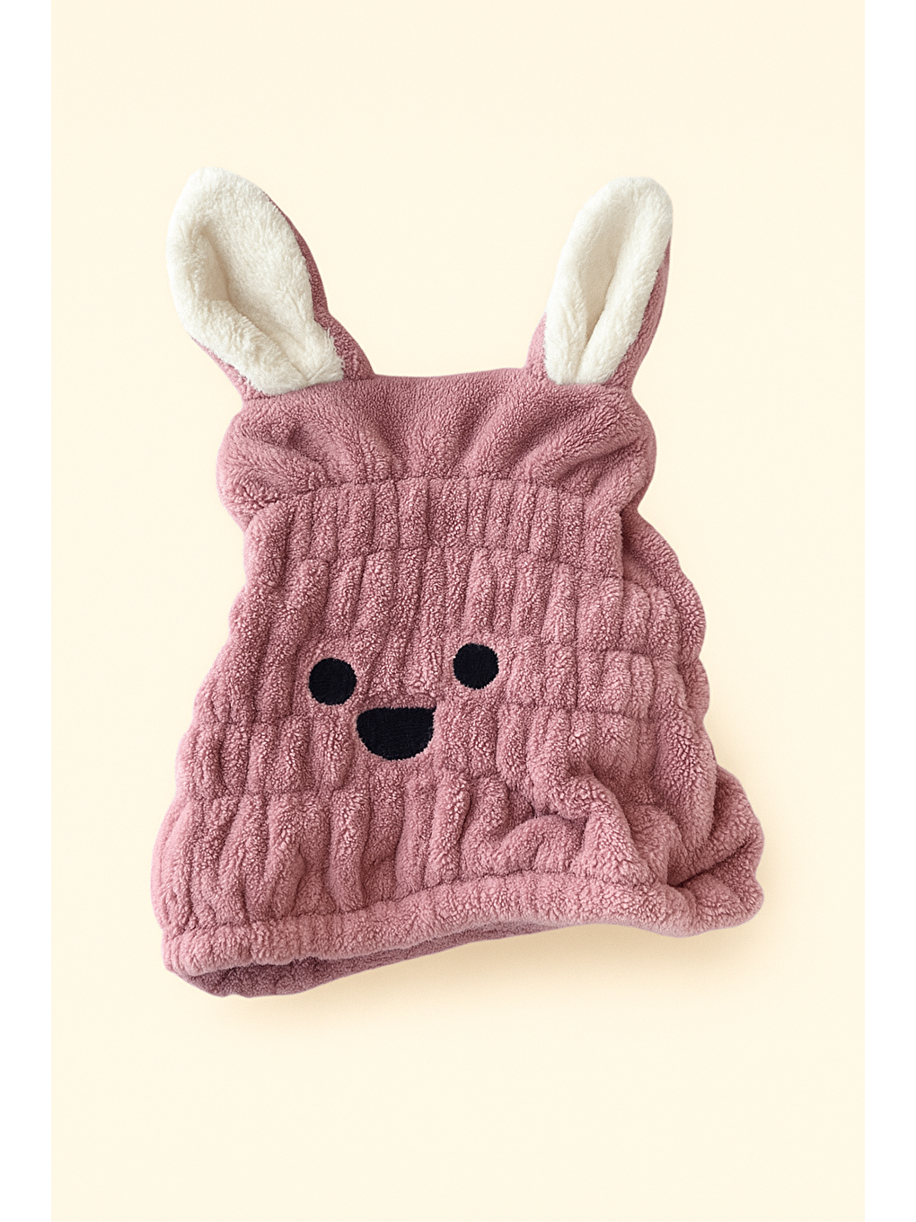 Karışık Tavşan Kulaklı Havlu Bone