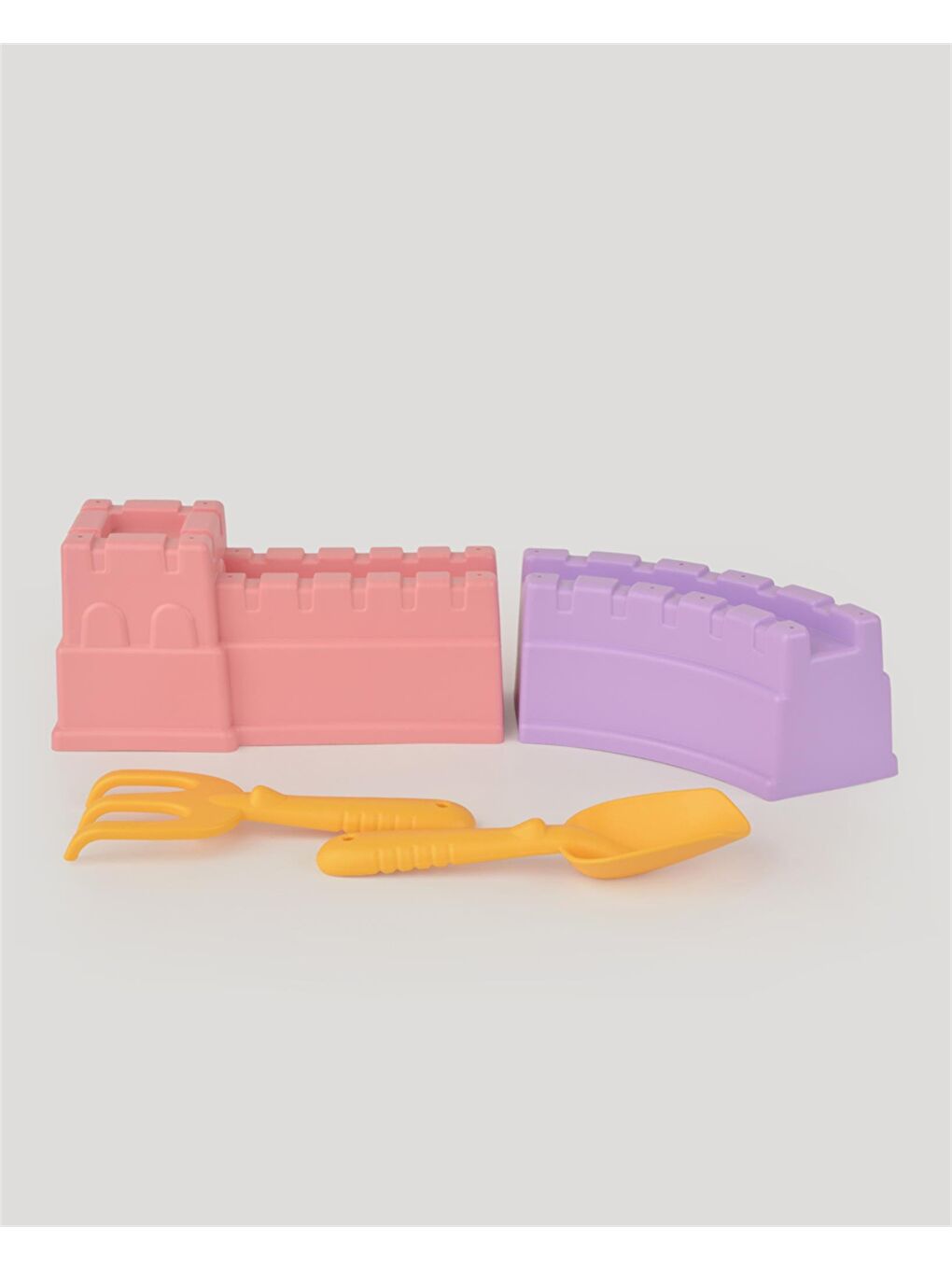 Pembe Mor Kale Ve Kürek Seti-3