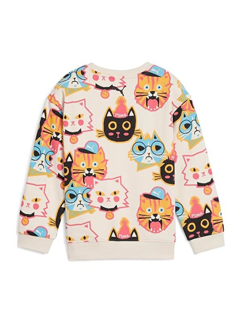 Karışık Moody Crew Çocuk Bisiklet Yaka Sweatshirt-1