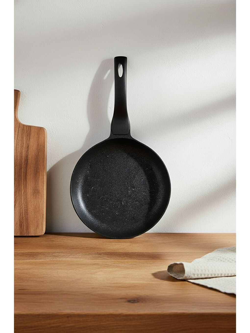 Siyah Trendy Krep Tavası