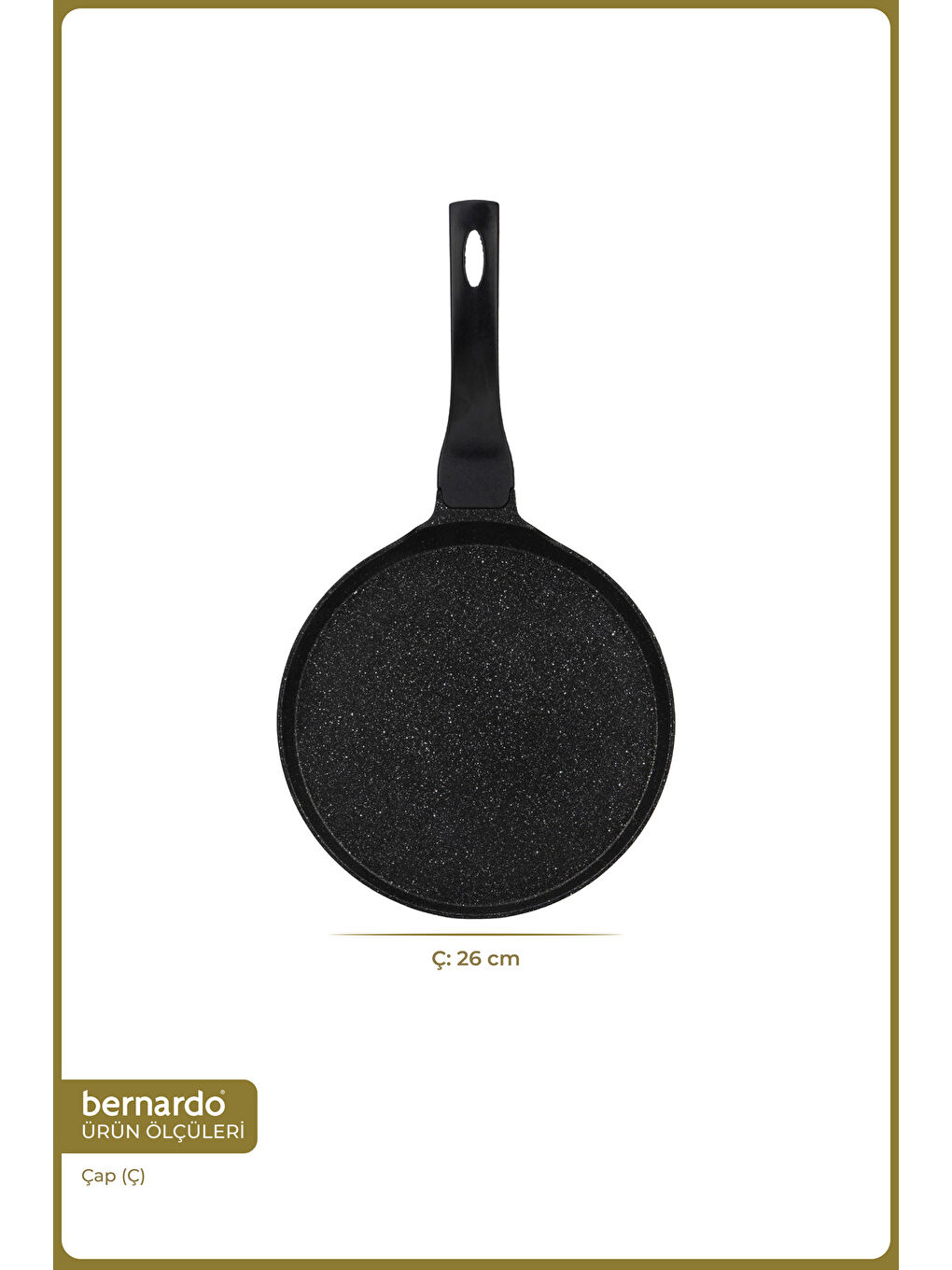 Siyah Trendy Krep Tavası-1