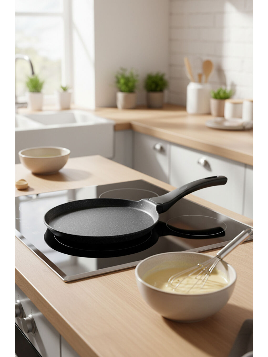 Siyah Trendy Krep Tavası-2