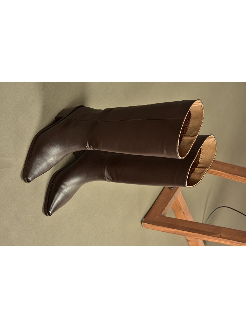 Kahverengi Kadın Çizme V654082103-2