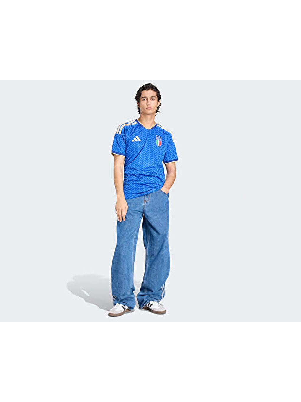 Fıfa World Cup 26 İtalya İç Saha Forması Jl6937 Mavi-6