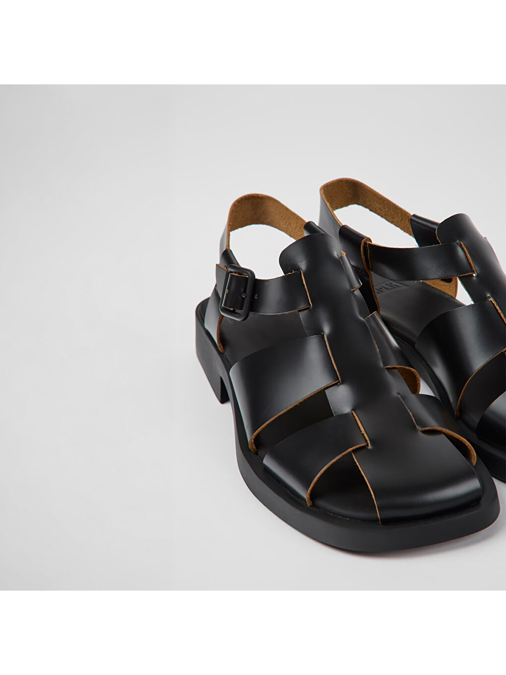 Siyah Kadın Sandalet K201489-001 Dana Black-1