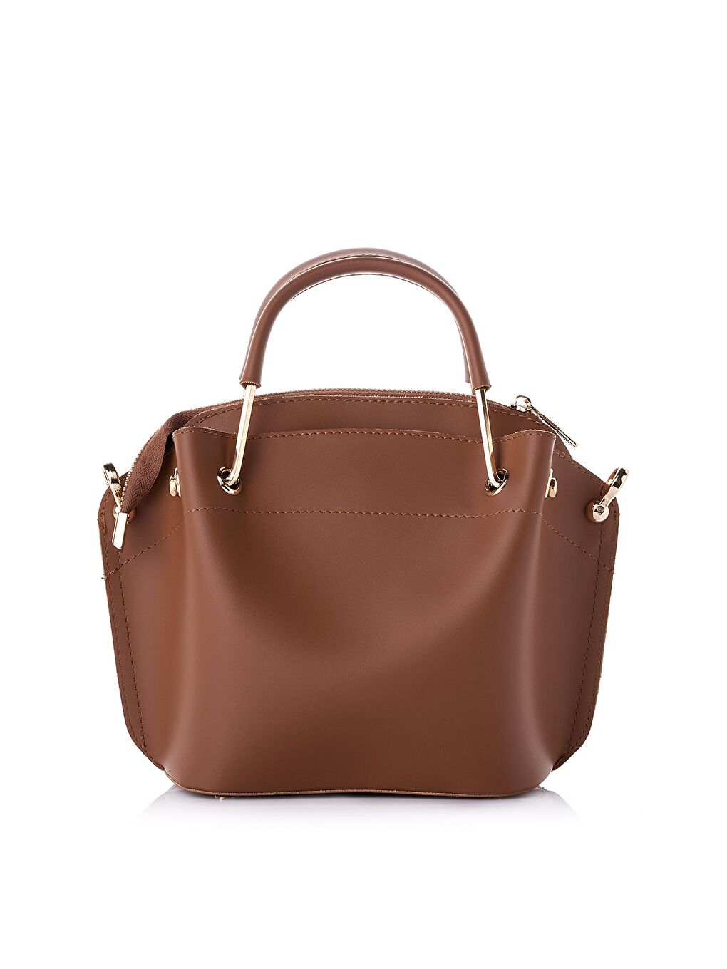 Kahverengi Luma Kadın El ve Omuz Çantası-1