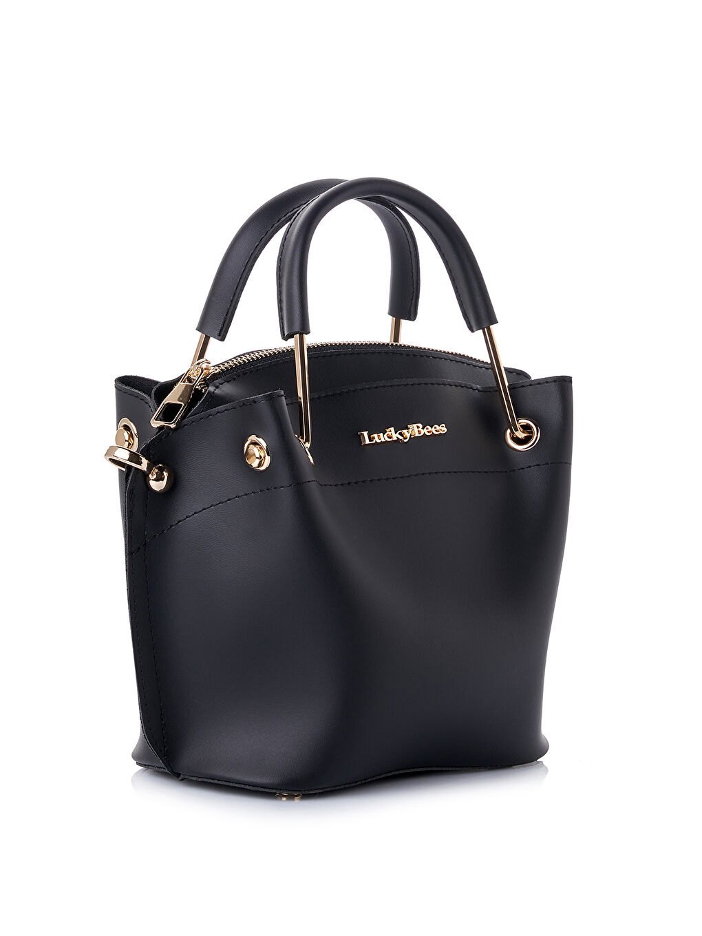 Siyah Luma Kadın El ve Omuz Çantası