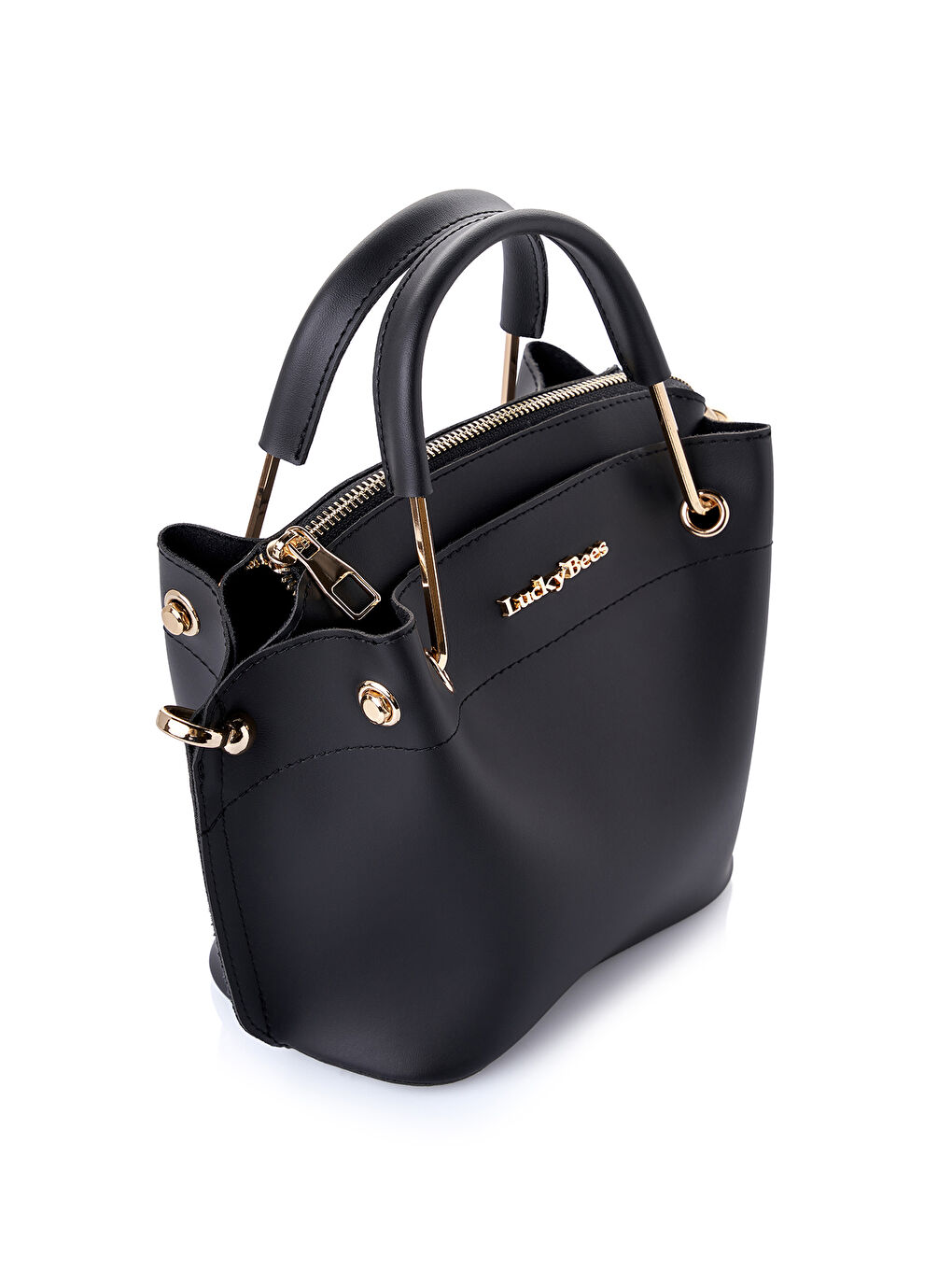 Siyah Luma Kadın El ve Omuz Çantası-2