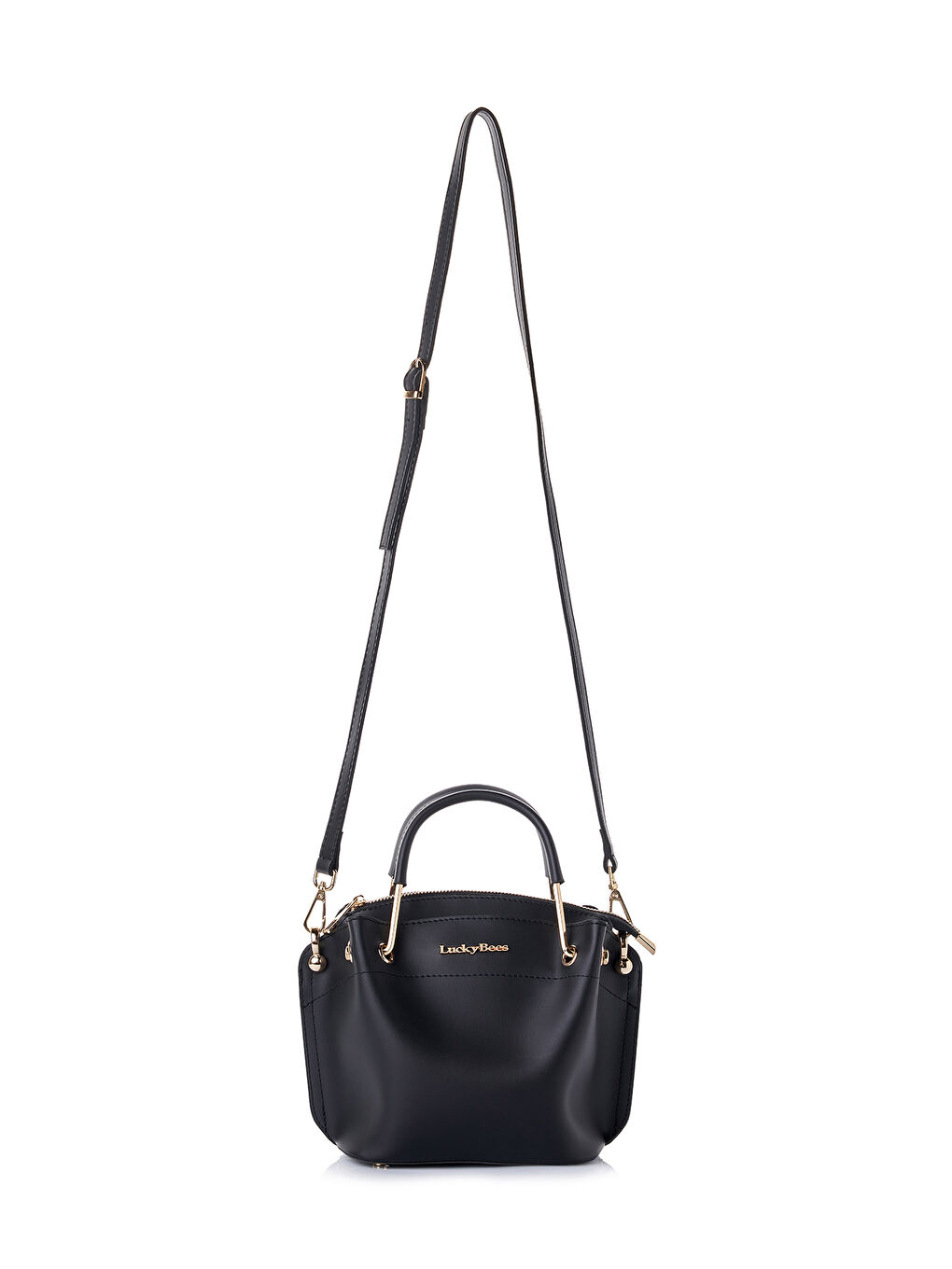 Siyah Luma Kadın El ve Omuz Çantası-3