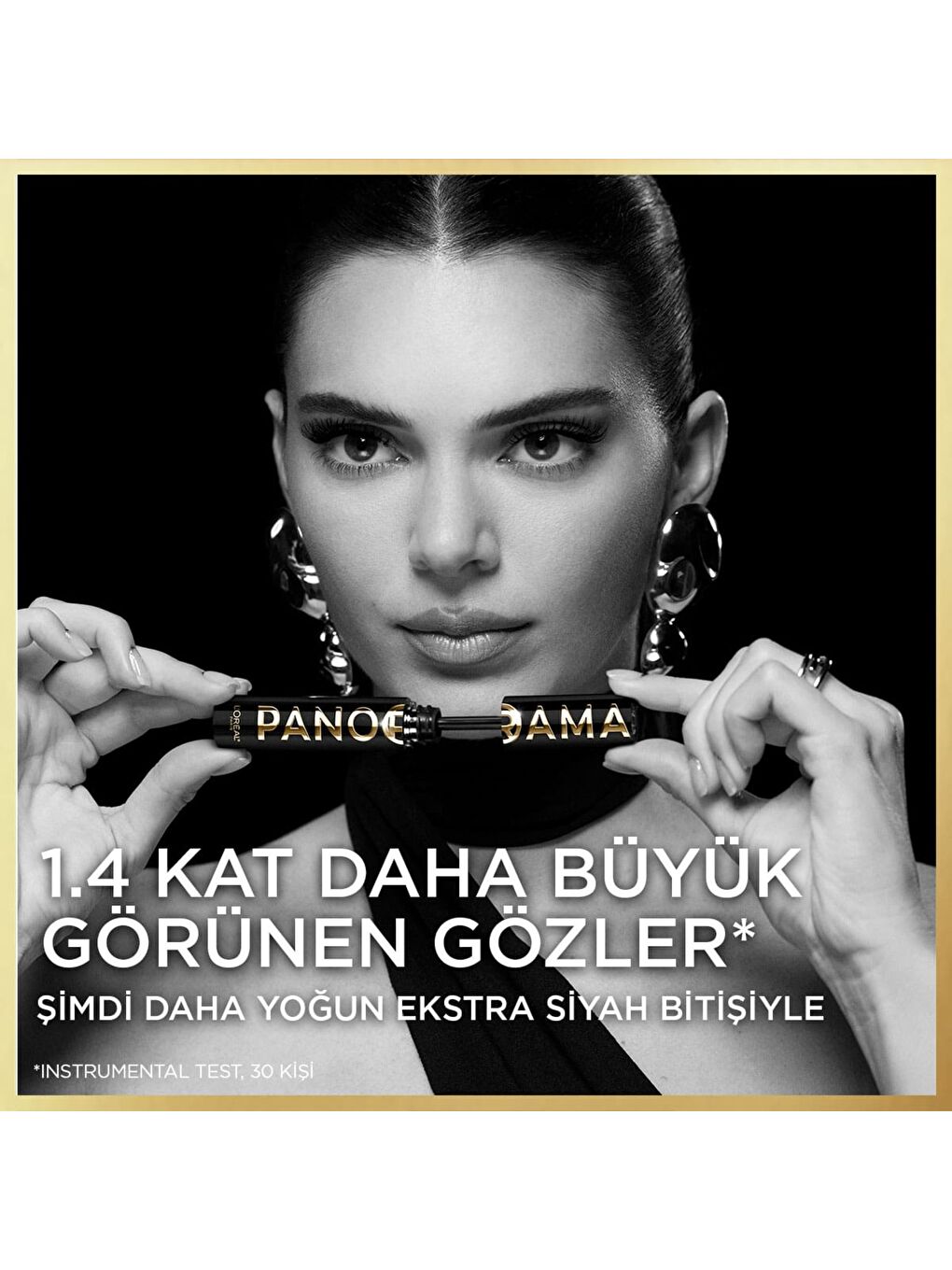 Panorama Hacim Veren Maskara All Night Black - Siyah-2