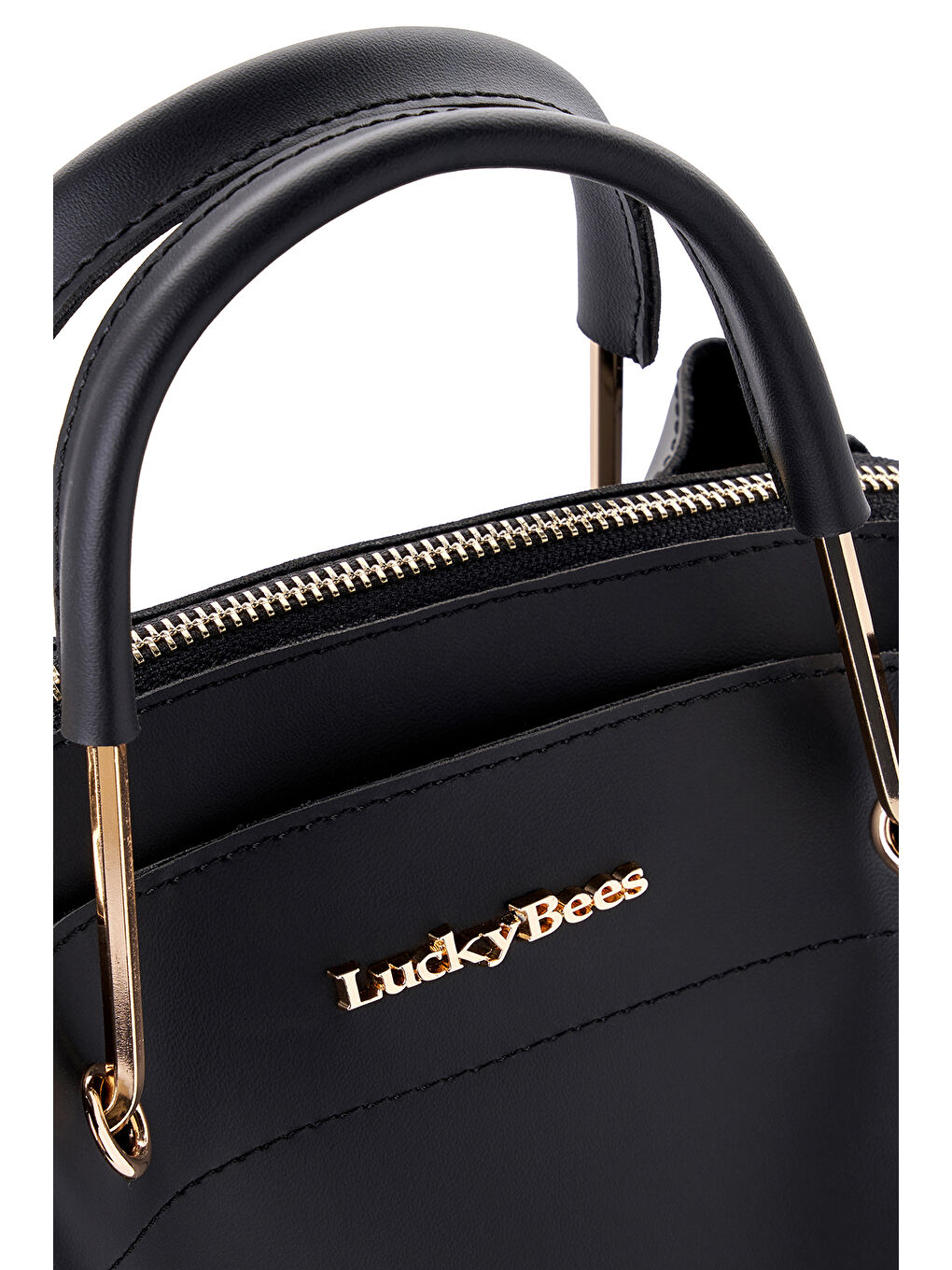 Siyah Luma Kadın El ve Omuz Çantası-5