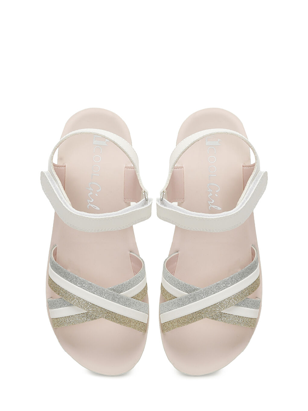 MARLA F 5FX Beyaz Kız Çocuk Sandalet-3