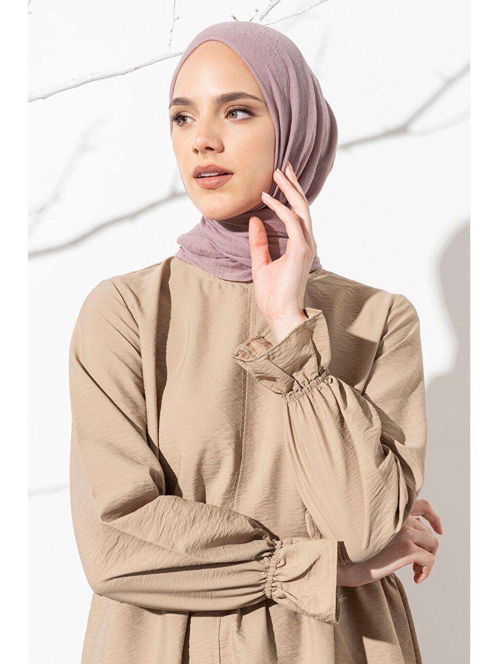 Pembe Kadın Konfor Şal 195/85 Cm-1