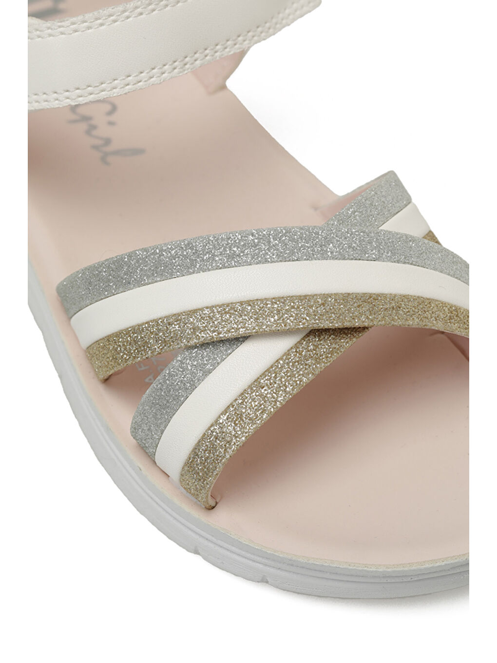 MARLA F 5FX Beyaz Kız Çocuk Sandalet-6