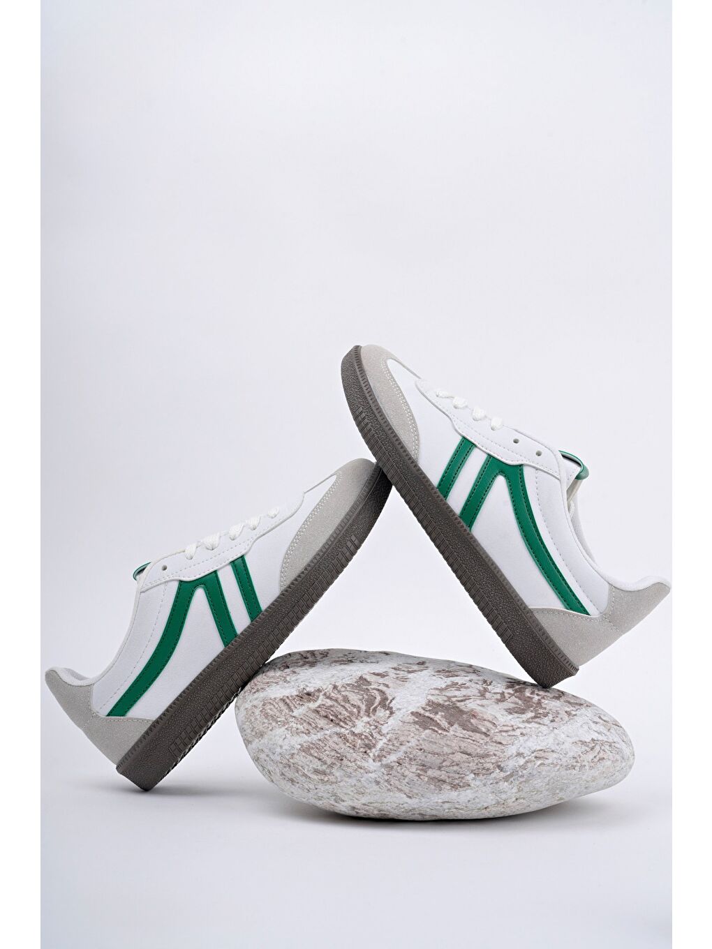 Yeşil GARCİA Unisex Ortopedik Günlük Bağcıklı Yürüyüş Koşu Sneaker Spor Ayakkabı-7