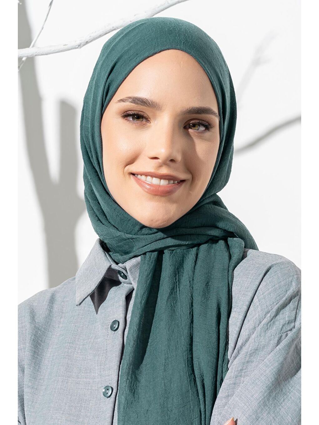 Pembe Kadın Konfor Şal 195/85 Cm-2