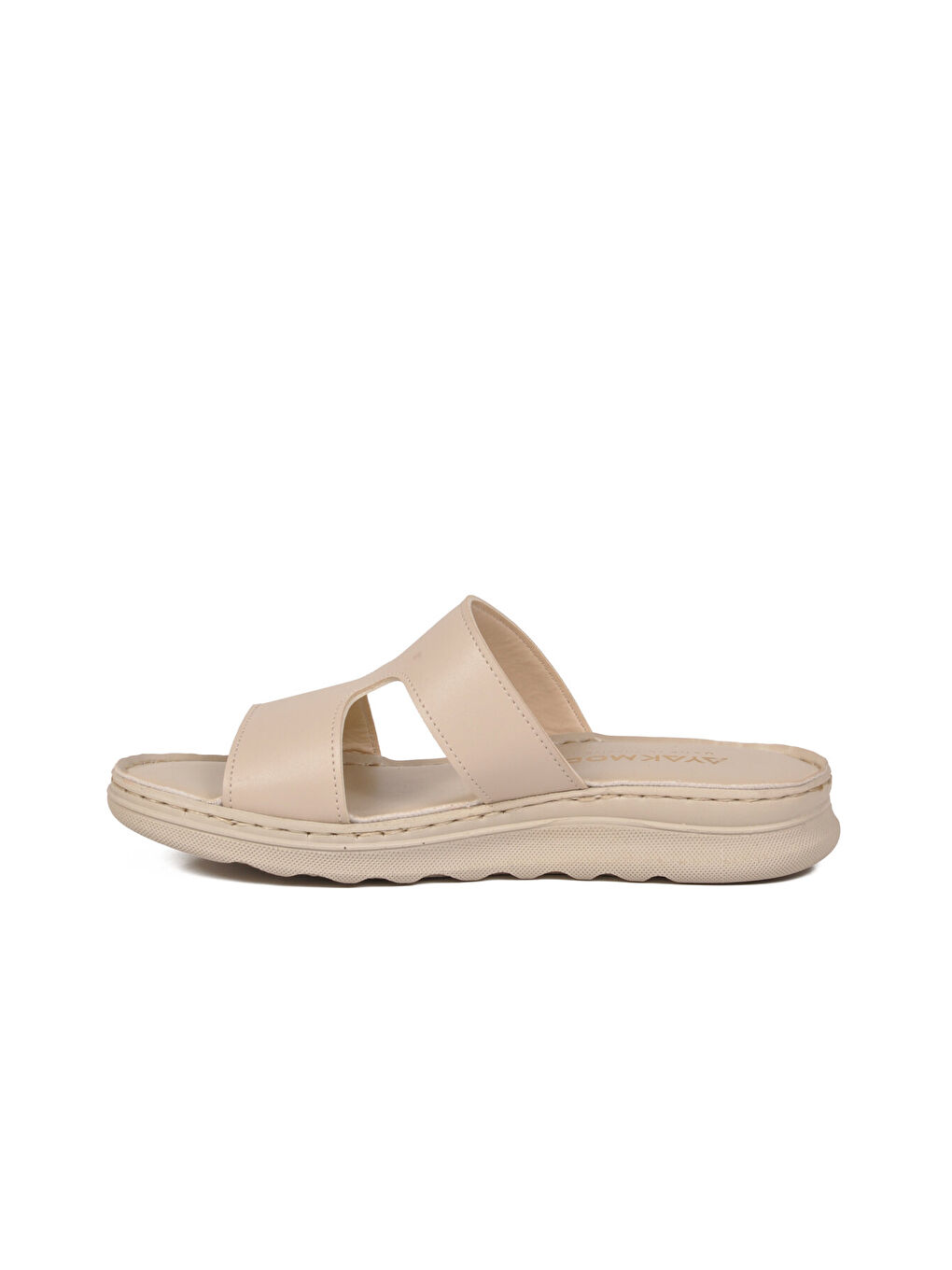 Bej Hafif Yumuşak Tabanlı Kadın Terlik 673644 Z-3