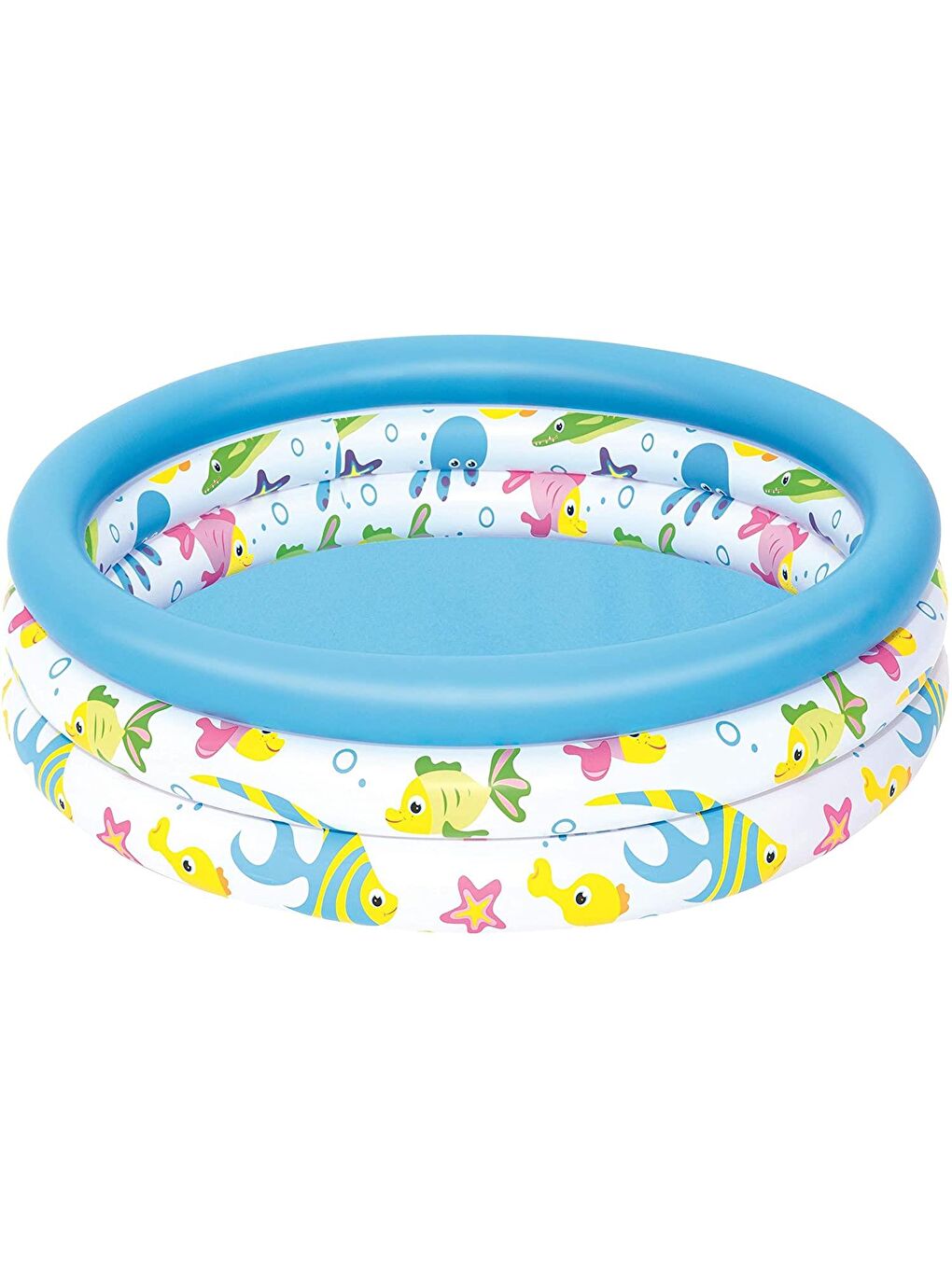 3 Boğumlu Desenli Şişme Havuz 102 cm x 25 cm KZL-BW51008 (GKO: 7528)