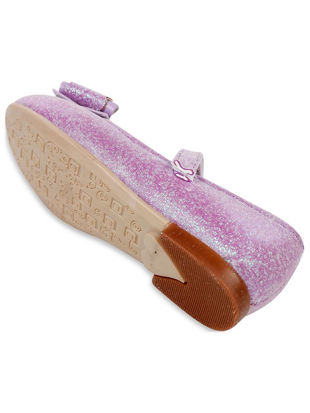 Kız Çocuk Babet Ayakkabı 26-30 Numara Lila-1