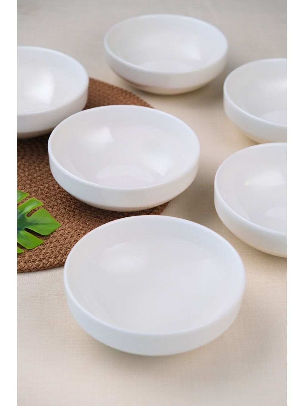 Ekru Porselen Sofia Kase 13,5cm 380cc 6 LI-4