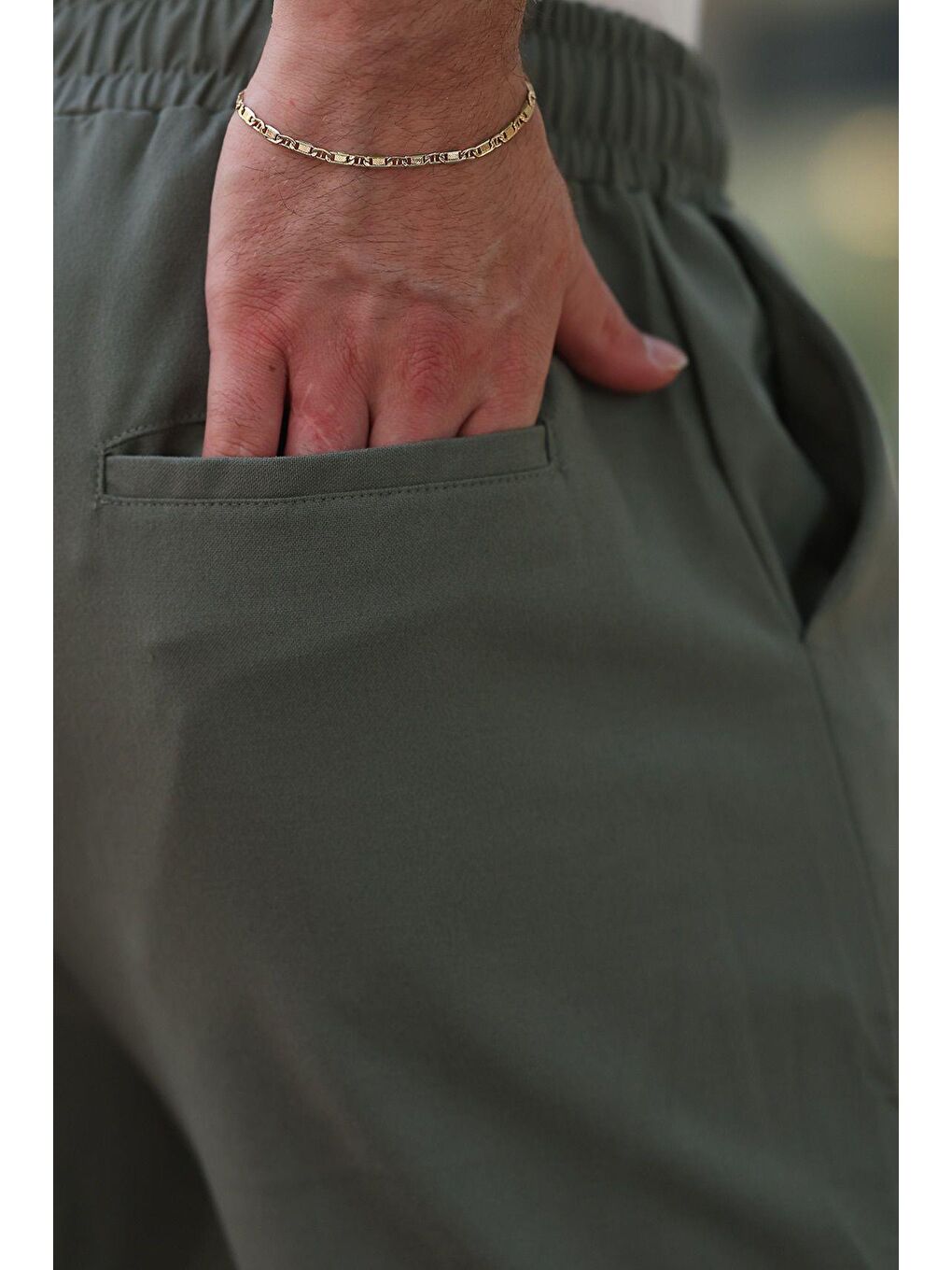 Çağla Yeşili Regular Fit Erkek Pantolon E6574-6