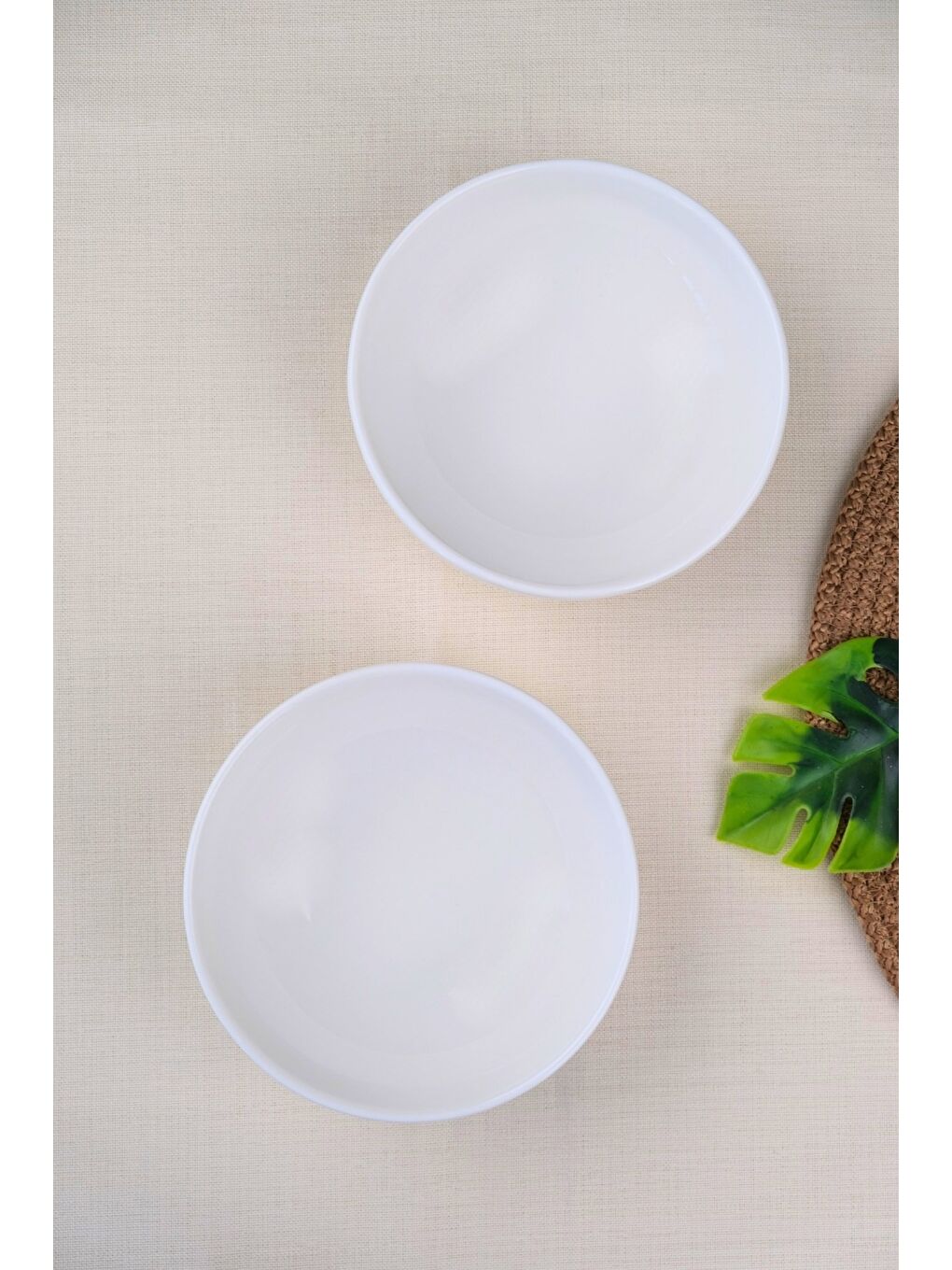 Ekru Porselen Sofia Kase 13,5cm 380cc 2 Lİ