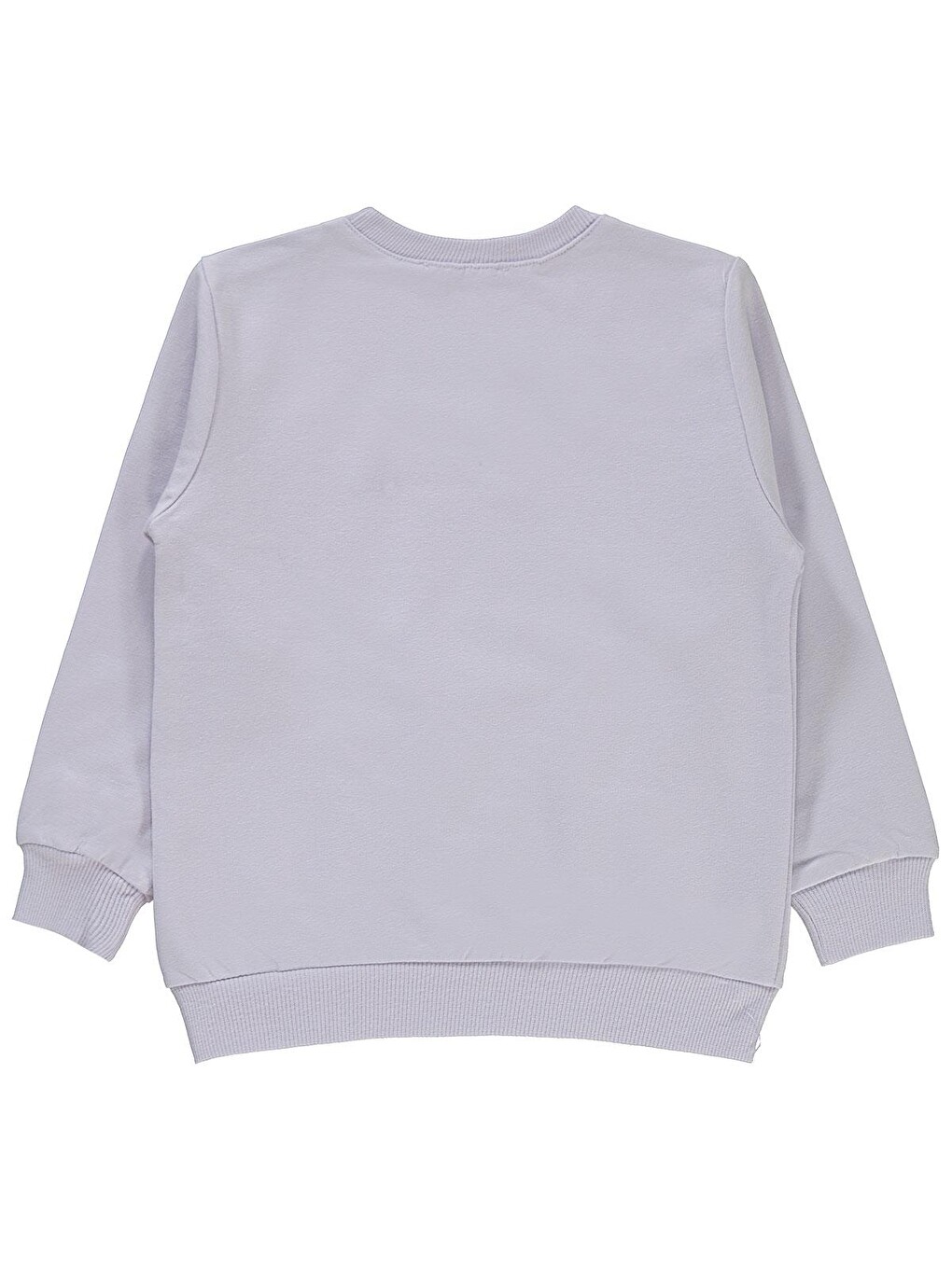 Girls Basic 2-5 Yaş Sweatshirt - Lila-1