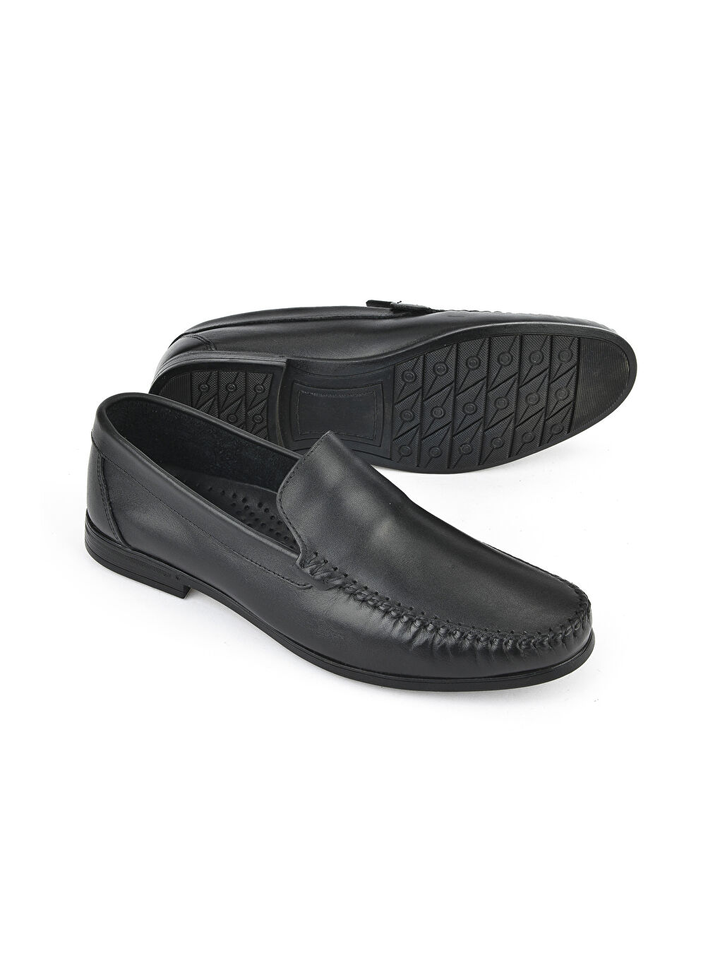 Erkek Hakiki Deri Ayakkabı 1511007ZB03 Siyah-3