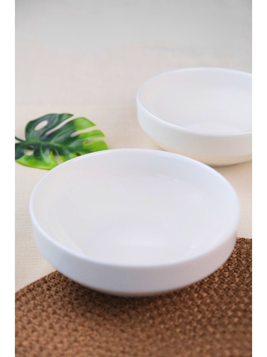 Ekru Porselen Sofia Kase 13,5cm 380cc 2 Lİ-2