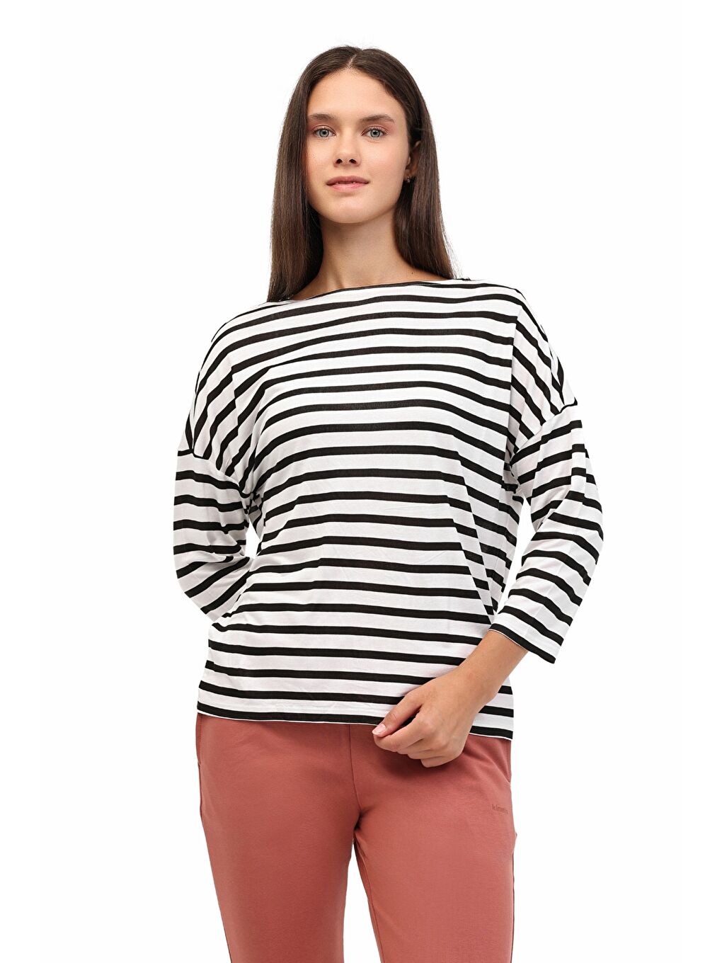 WL BIANA 11BT236 5FX Siyah Kadın Kısa Kol T-Shirt