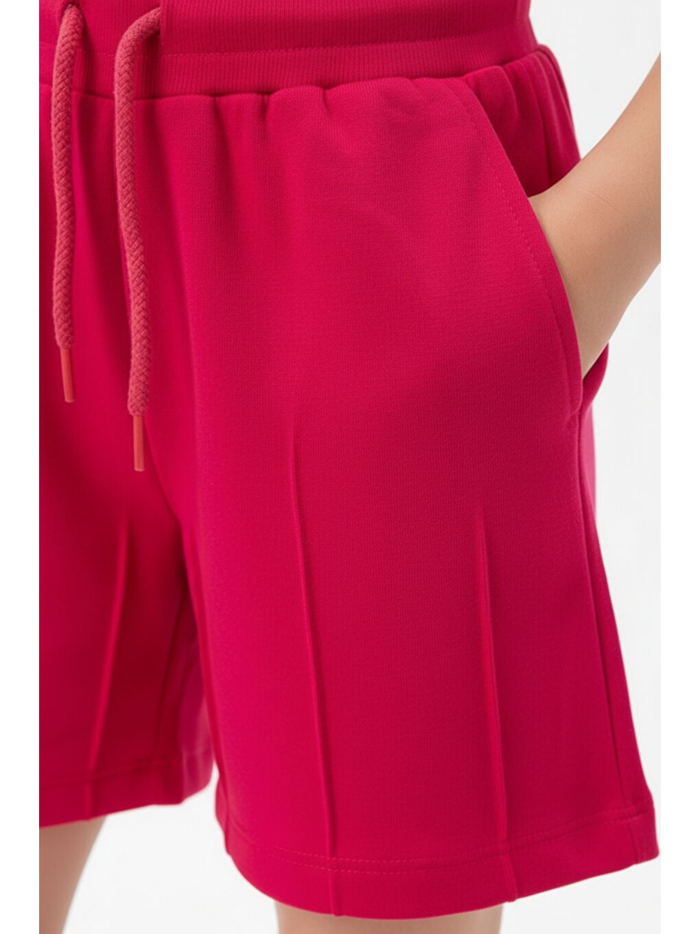 Fuşya Kız Çocuk Şort-4