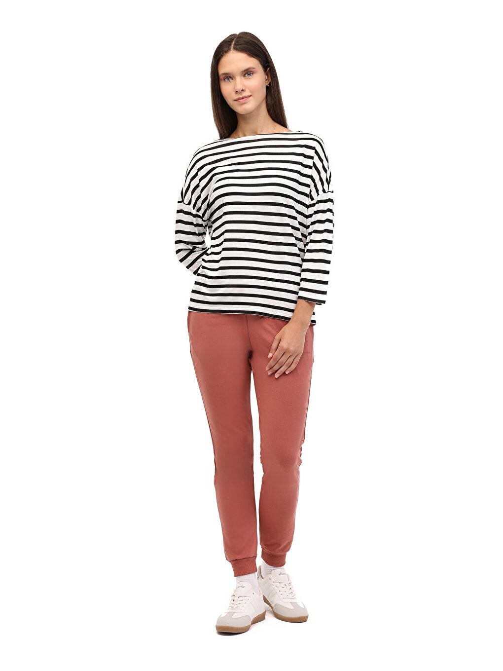 WL BIANA 11BT236 5FX Siyah Kadın Kısa Kol T-Shirt-2