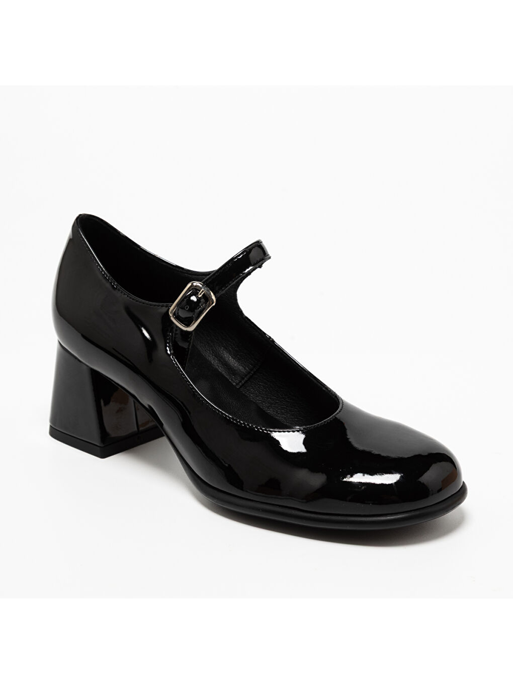 Siyah Kadın Topuklu / Stiletto 204919 4919 Vernice Nera-1