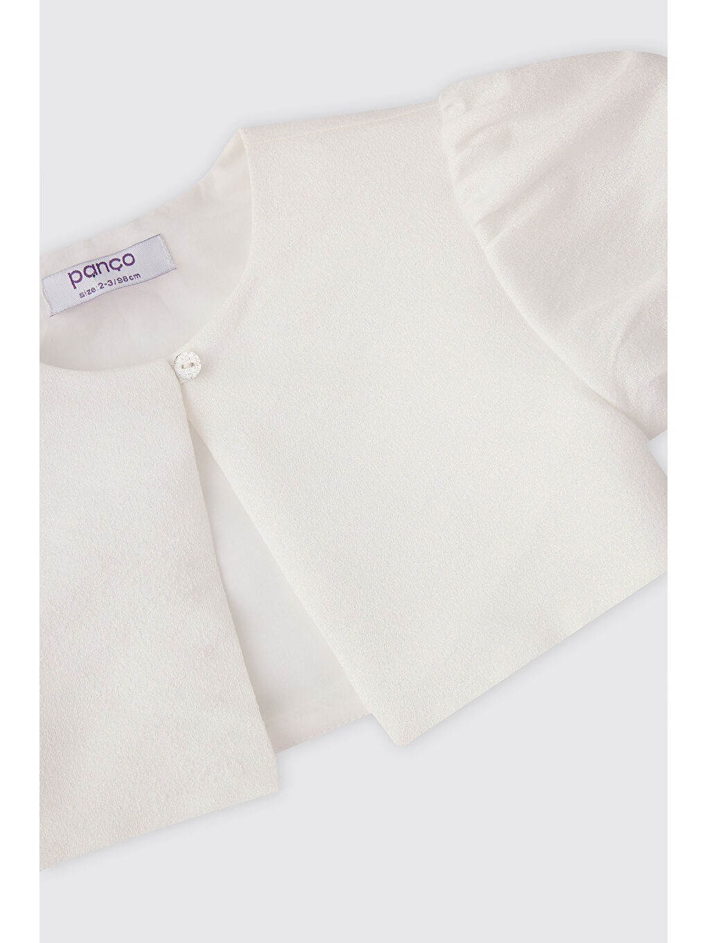 Kız Bebek Beyaz Ceket-2