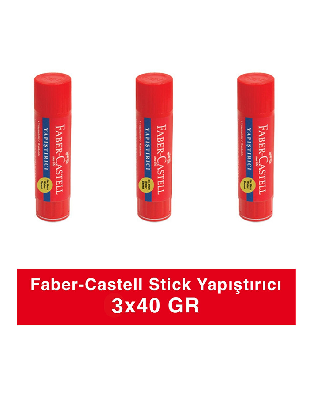 Stick Yapıştırıcı 40 gr 3 adet