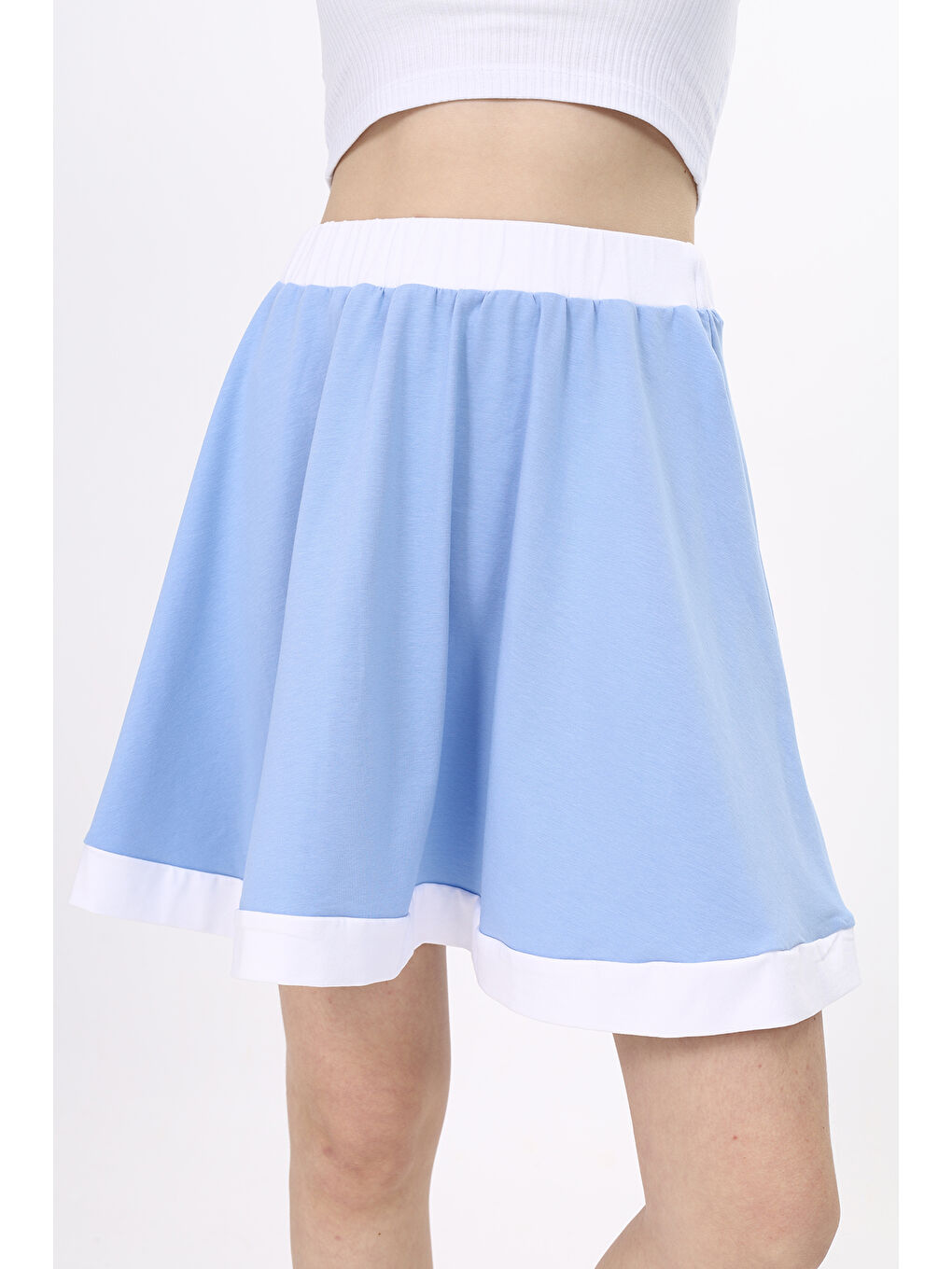 Mavi Kız Çocuk Etek